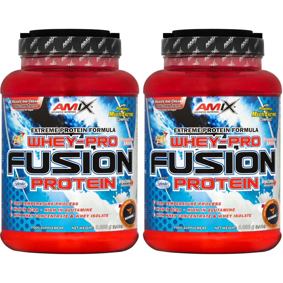 Whey-Pro Fusion Protein (1000 g) - akcia 1+1 - Amix