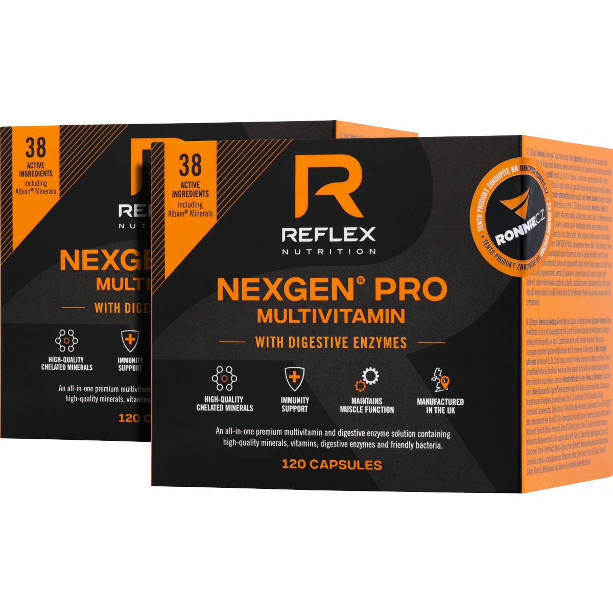 Nexgen Pre Multivitam�n + Digestive Enzymes 1+1 ZADARMO! - Reflex Nutrition