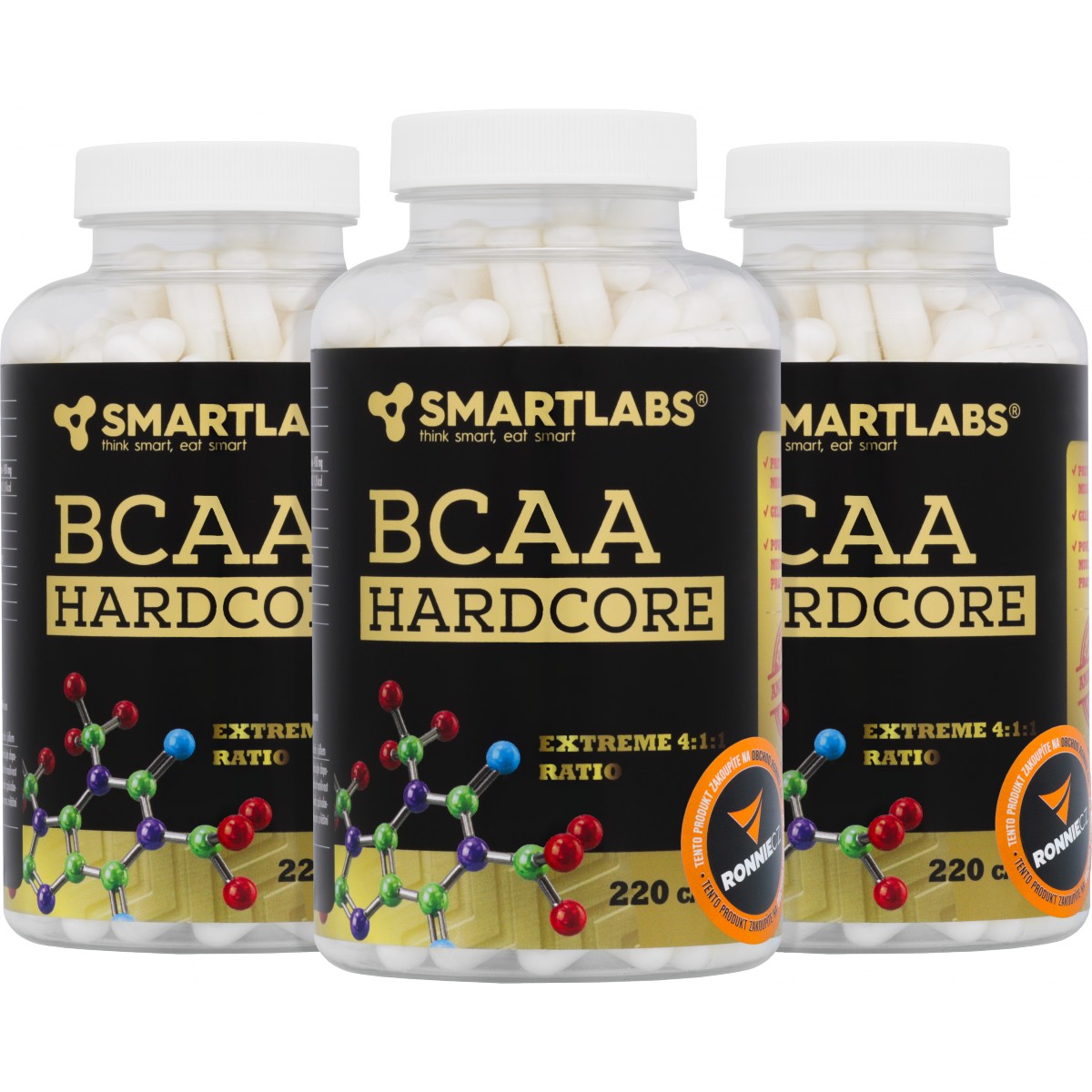 BCAA Hardcore 2+1 ZADARMO! - Smartlabs