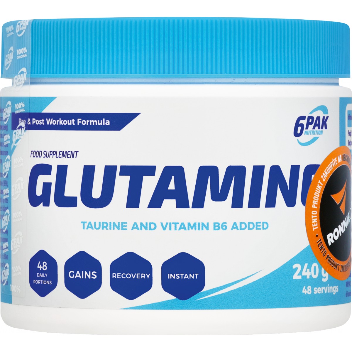 Glutamine - 6Pak Nutrition