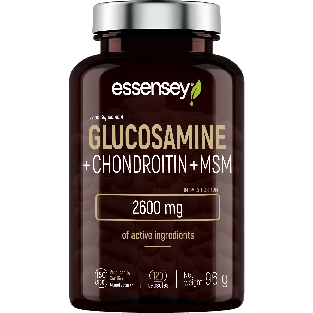 Essensey Glucosamine + Chondroit�n + MSM - Trec