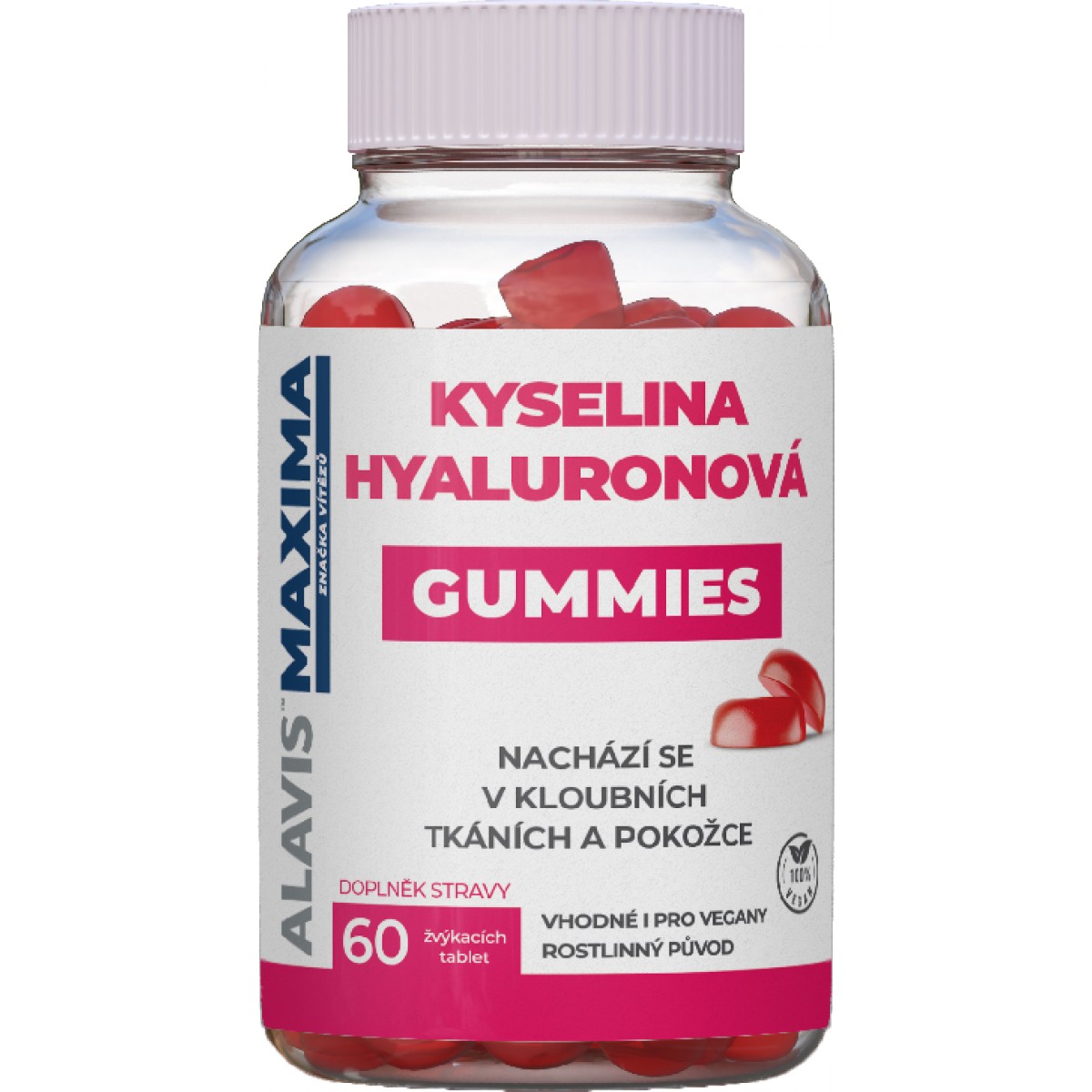 Kyselina hyalur�nov� Gummies - Alavis Maxima