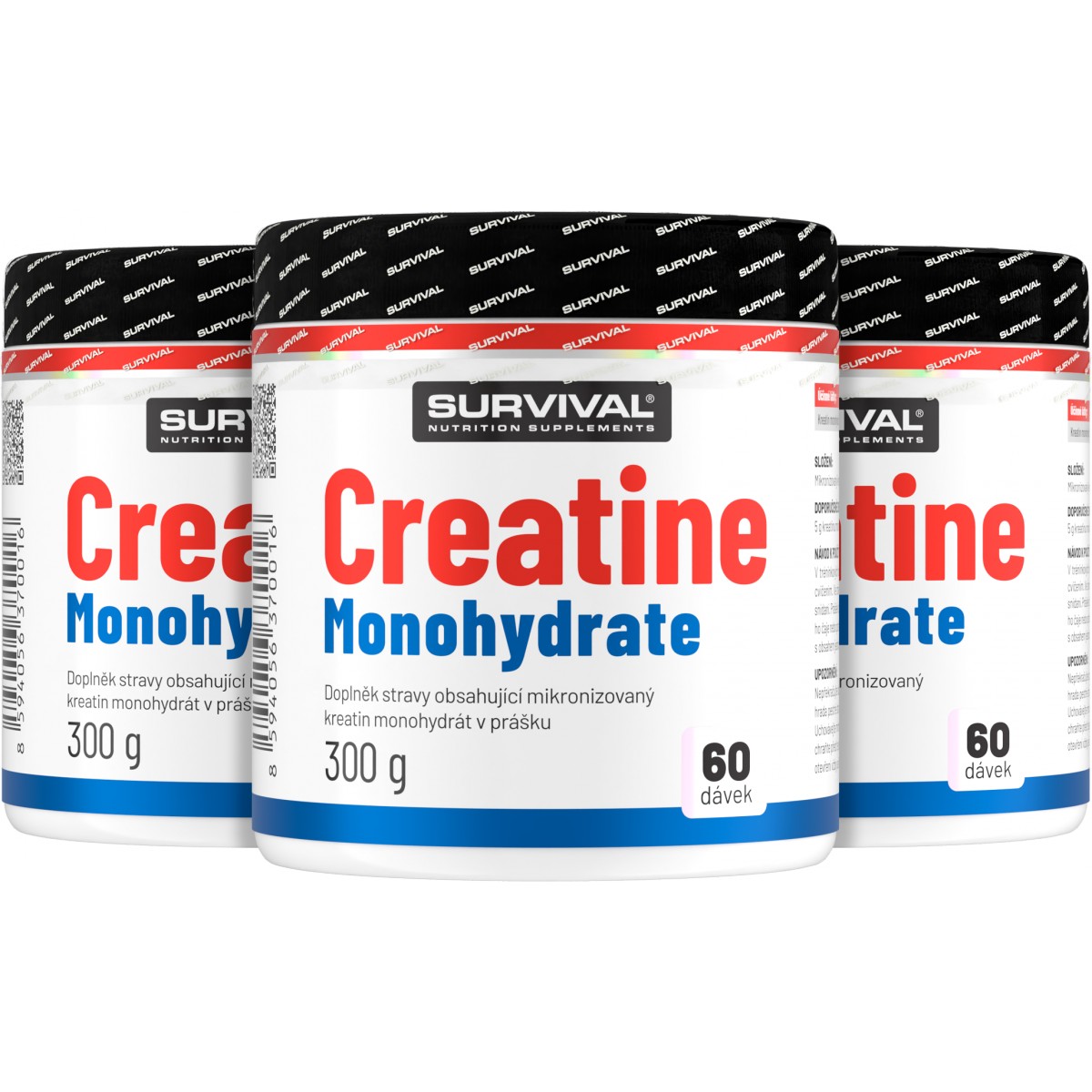 Creatine Monohydrate - akcia 2+1 ZADARMO - Survival