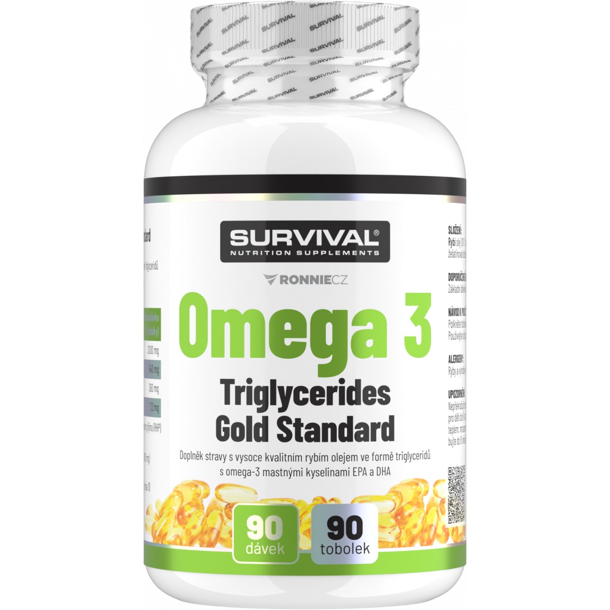 Omega 3 Triglycerides Gold Standard - Survival