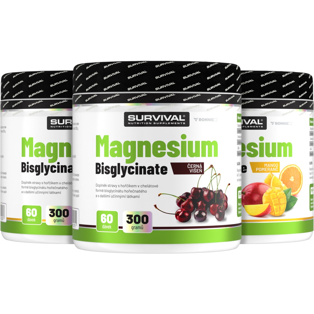 Magnesium Bisglycinate - akcia 2+1 ZADARMO - Survival