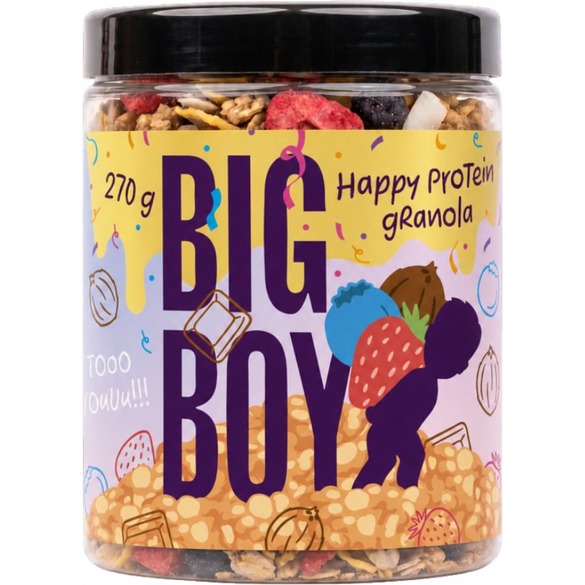 Happy prote�nov� granola - Big Boy