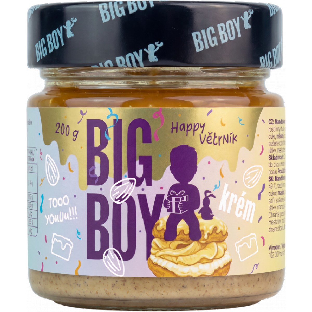 Mand�ov� kr�m Happy vetern�k - Big Boy