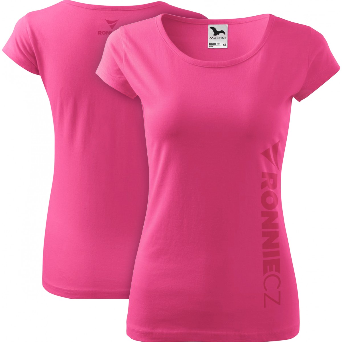 Tri�ko Ronnie.cz Active (purpurov�) - Ronnie.cz