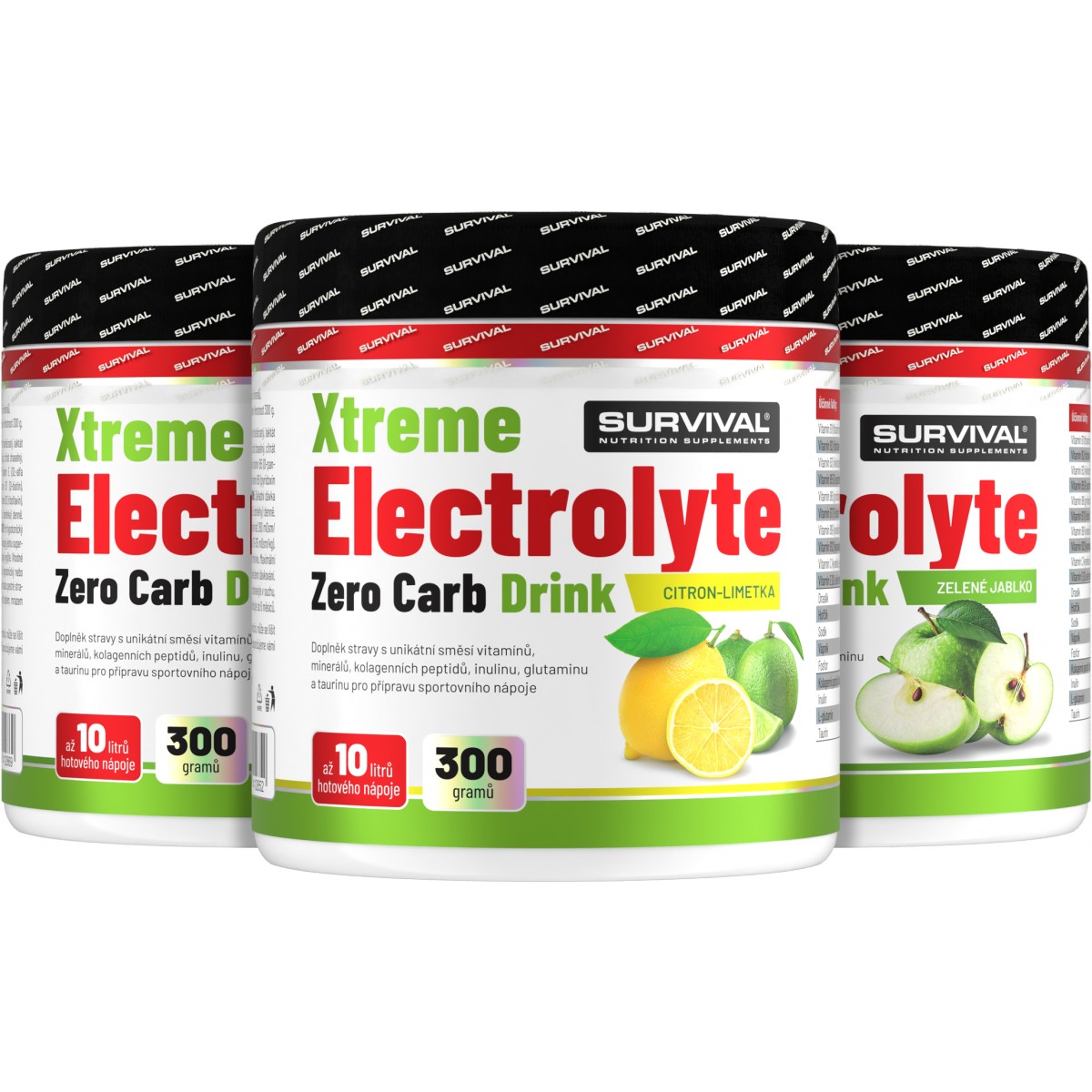 Xtreme Electrolyte Zero Carb Drink - akcia 2+1 ZADARMO! - Survival