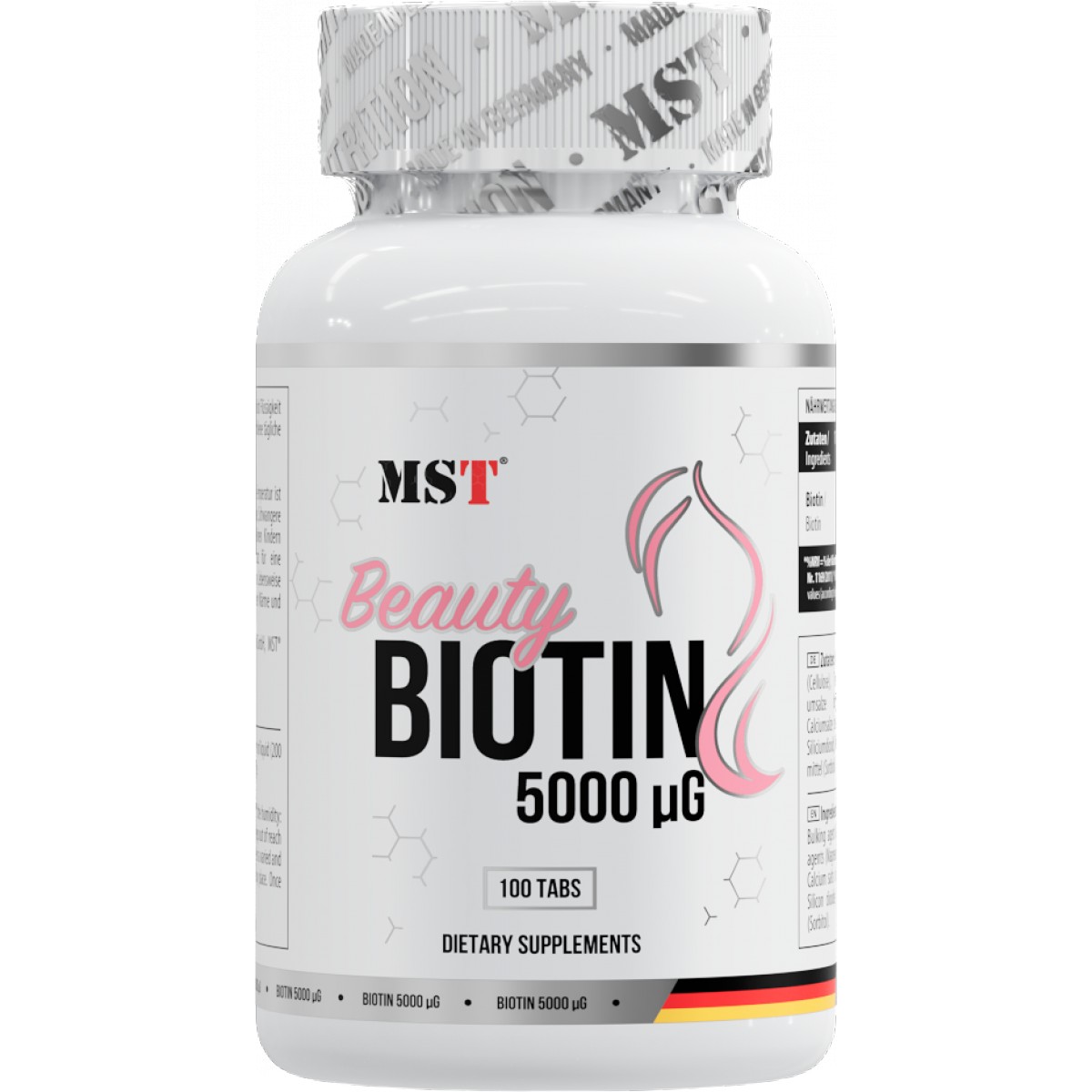 Beauty Biotin 5000 mcg - MST Nutrition