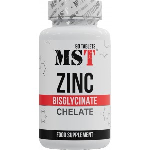 Zinok • Zinc Chelate Bisglycinate - MST Nutrition