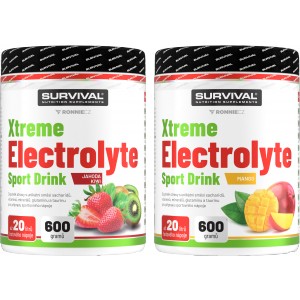 Xtreme Electrolyte Sport Drink - akce 600 g + 600 g (Survival)